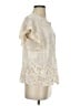 Democracy 100% Cotton Ivory Short Sleeve Blouse Size S - photo 4