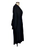 Moda International Solid Black Cocktail Dress Size M - photo 4