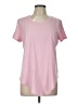 Madewell Pink Knot-Front Tee Size L - photo 1