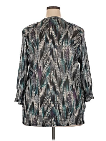 Fashion Bug 3/4 Sleeve Blouse (view 2)