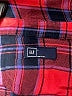 Gap 100% Rayon Plaid Red Long Sleeve Button-Down Shirt Size L - photo 7