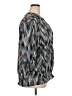 Fashion Bug Silver 3/4 Sleeve Blouse Size 2X - photo 4
