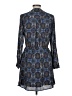 DR2 100% Polyester Paisley Blue Casual Dress Size L (estimated) - photo 2