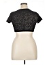 Aerie Black Short Sleeve Turtleneck Size XL - photo 2