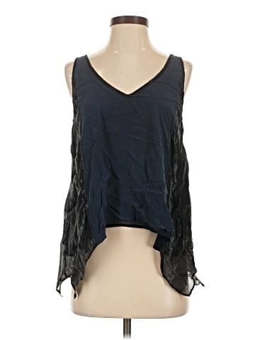 Elizabeth and James Sleeveless Silk Top (view 1)