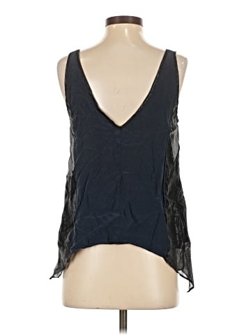 Elizabeth and James Sleeveless Silk Top (view 2)