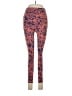 Lululemon Athletica Print Red Leggings Size 6 - photo 1