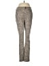 Seven7 Animal Print Brown Casual Pants Size 6 - photo 1