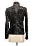 Elevenses Animal Print Silver Blazer Size 0 - photo 2