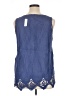 Soft Surroundings Blue Sleeveless Blouse Size XL - photo 2
