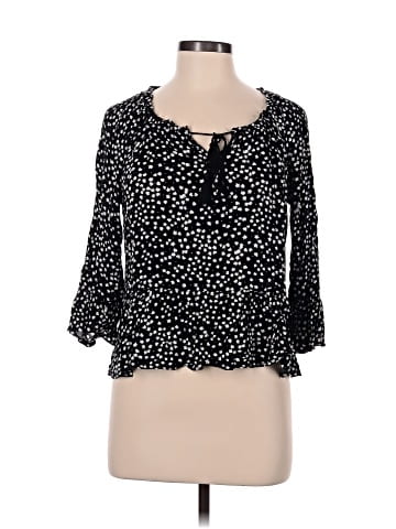 Hippie Rose 3/4 Sleeve Blouse (view 1)