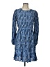 Boden Paisley Blue Casual Dress Size 10R - photo 1