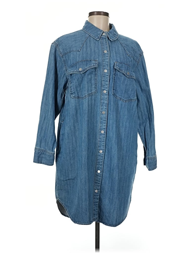Pre-owned Universal Thread Casual Dress In Blue