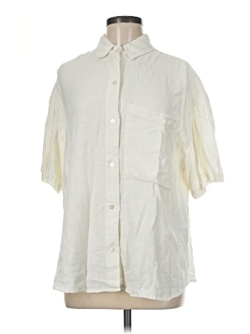 Abercrombie & Fitch Short Sleeve Button-Down Shirt (view 1)