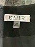 Kasper Solid Black Cocktail Dress Size 16 - photo 7