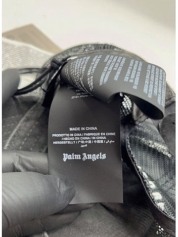 Palm Angels Monogram Trucker Baseball Cap (view 2)