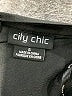 City Chic 100% Polyester Black Long Sleeve Blouse Size 16 Plus (S) - photo 7