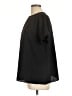 Uniqlo 100% Polyester Black Short Sleeve Blouse Size L - photo 5