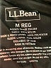 L.L.Bean 100% Nylon Solid Black Windbreaker Size M - photo 6