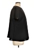 Uniqlo 100% Polyester Black Short Sleeve Blouse Size L - photo 4