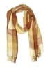 J.Crew 100% Acrylic Plaid Tan Scarf One size - photo 1