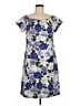 Sam Edelman Print Purple Casual Dress Size 12 - photo 1