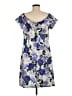 Sam Edelman Print Purple Casual Dress Size 12 - photo 2