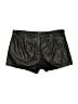 Alice + Olivia Metallic Black Shorts Size 4 - photo 2