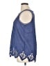 Soft Surroundings Blue Sleeveless Blouse Size XL - photo 5