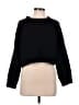 Love Tree Solid Black Pullover Sweater Size M - photo 1