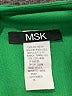 MSK 100% Polyester Solid Green Casual Dress Size 16 - photo 4