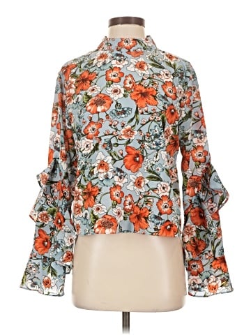 Cliche Long Sleeve Blouse (view 1)