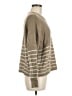 CeCe Stripes Tan Pullover Sweater Size M - photo 4