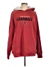 Reebok 100% Polyester Red Pullover Hoodie Size L - photo 1