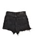 Monki Black Denim Shorts Size 26 waist - photo 2