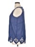 Soft Surroundings Blue Sleeveless Blouse Size XL - photo 5
