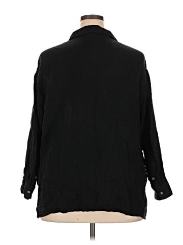 Old Navy 3/4 Sleeve Button-Down Shirt (view 2)