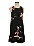 Leith 100% Polyester Floral Black Casual Dress Size S - photo 1