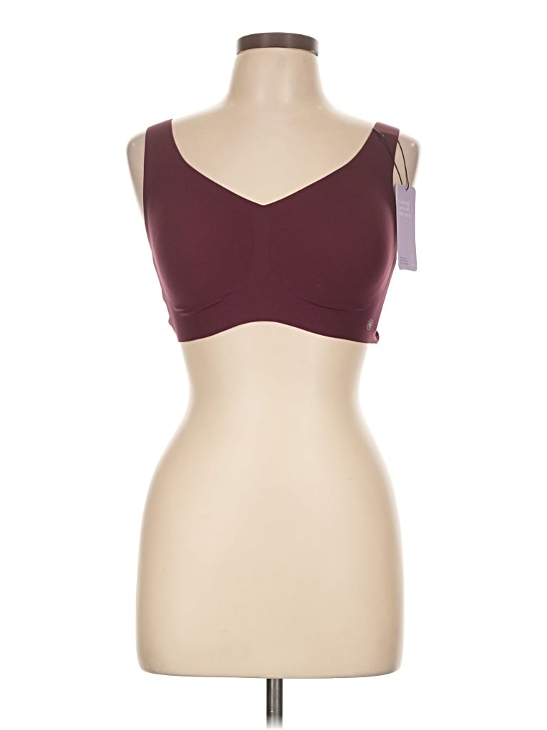 Honeylove Sports Bra In Burgundy