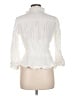 Zara 100% Polyethylene Ivory Jacket Size M - photo 2