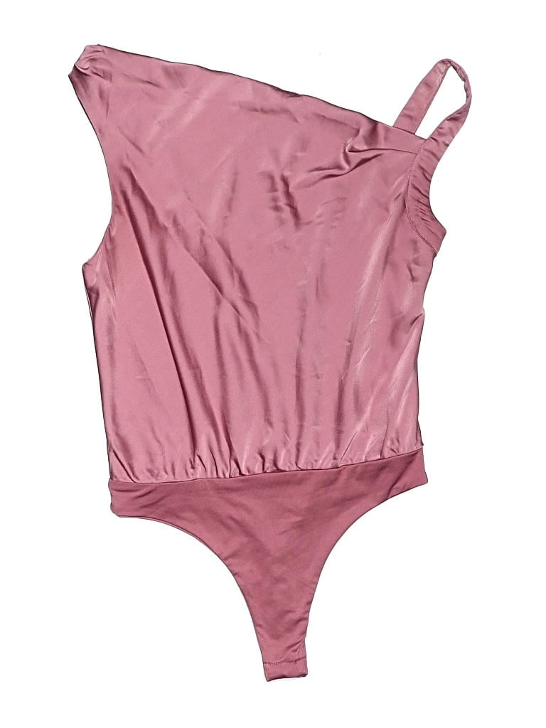Pre-owned Astr Bodysuit In Pink