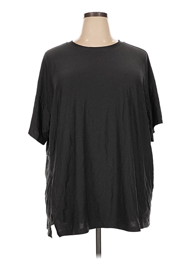Pre-owned Active By Old Navy Short Sleeve T-shirt In Black