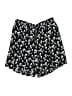 Simply Vera Vera Wang 100% Polyester Floral Black Skort Size XXL - photo 1