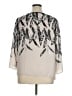 Cato 100% Polyester Ivory 3/4 Sleeve Blouse Size XL - photo 2