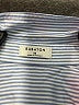 Babaton Stripes Blue Long Sleeve Button-Down Shirt Size XS - photo 7