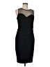 Aidan Mattox Solid Black Cocktail Dress Size 6 - photo 1