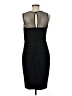 Aidan Mattox Solid Black Cocktail Dress Size 6 - photo 2