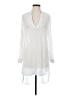 L Space 100% Viscose Solid White 3/4 Sleeve Blouse Size XS - photo 1