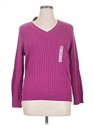 Karen Scott Pullover Sweater (view 1)
