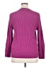 Karen Scott 100% Cotton Purple Pullover Sweater Size XL - photo 2
